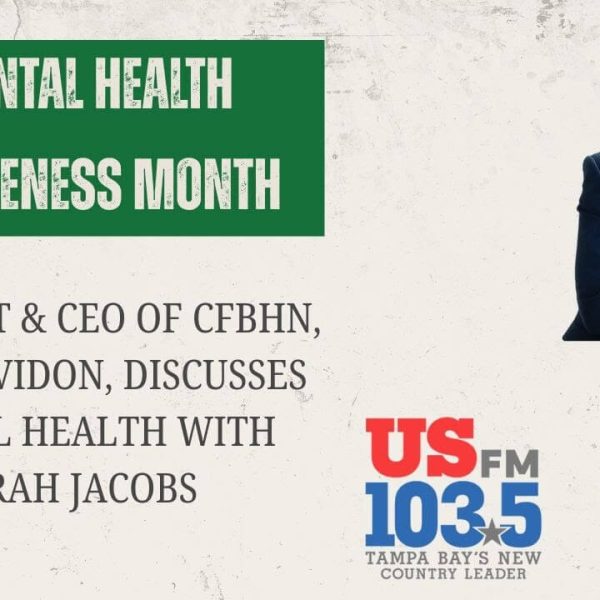 Alan Davidson discusses mental health with Sarah Jacobs