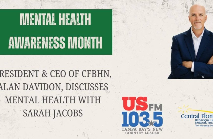 Alan Davidson discusses mental health with Sarah Jacobs