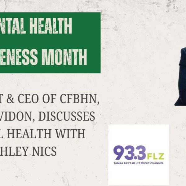 Alan Davidson discusses mental health with Ashley Nics