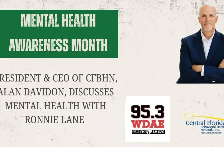 Alan Davidson discusses mental health with Ronnie Lane